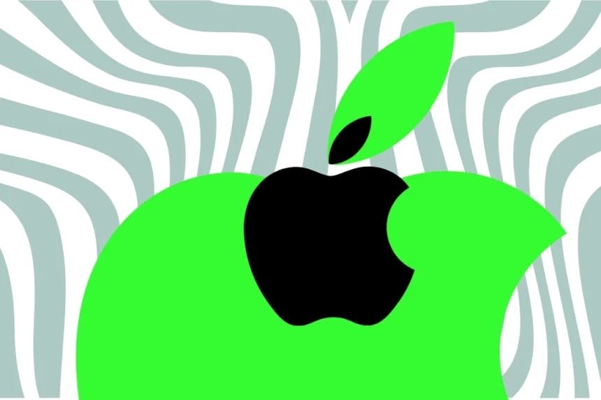 A High-Resolution Image Of The Iconic Apple Brand Logo Showcasing Its Sleek Design.