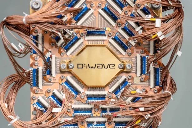 D-Wave Advantage 2 Quantum Computer Involved In Breakthrough Spin Glass Problem Solution.