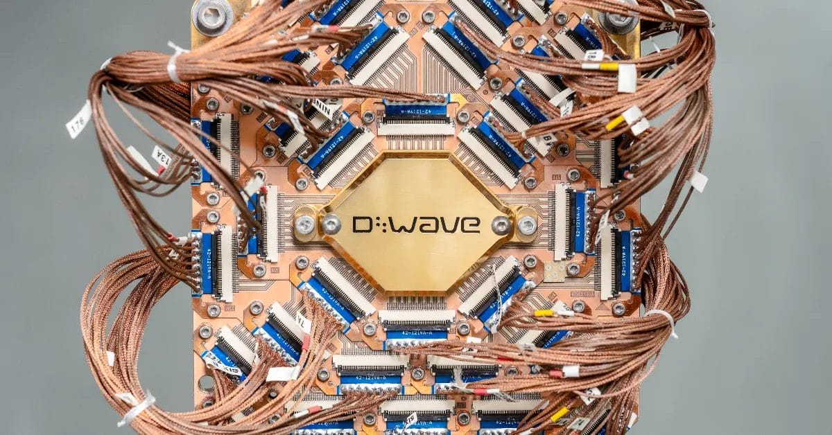 D-Wave Advantage 2 Quantum Computer Involved In Breakthrough Spin Glass Problem Solution.