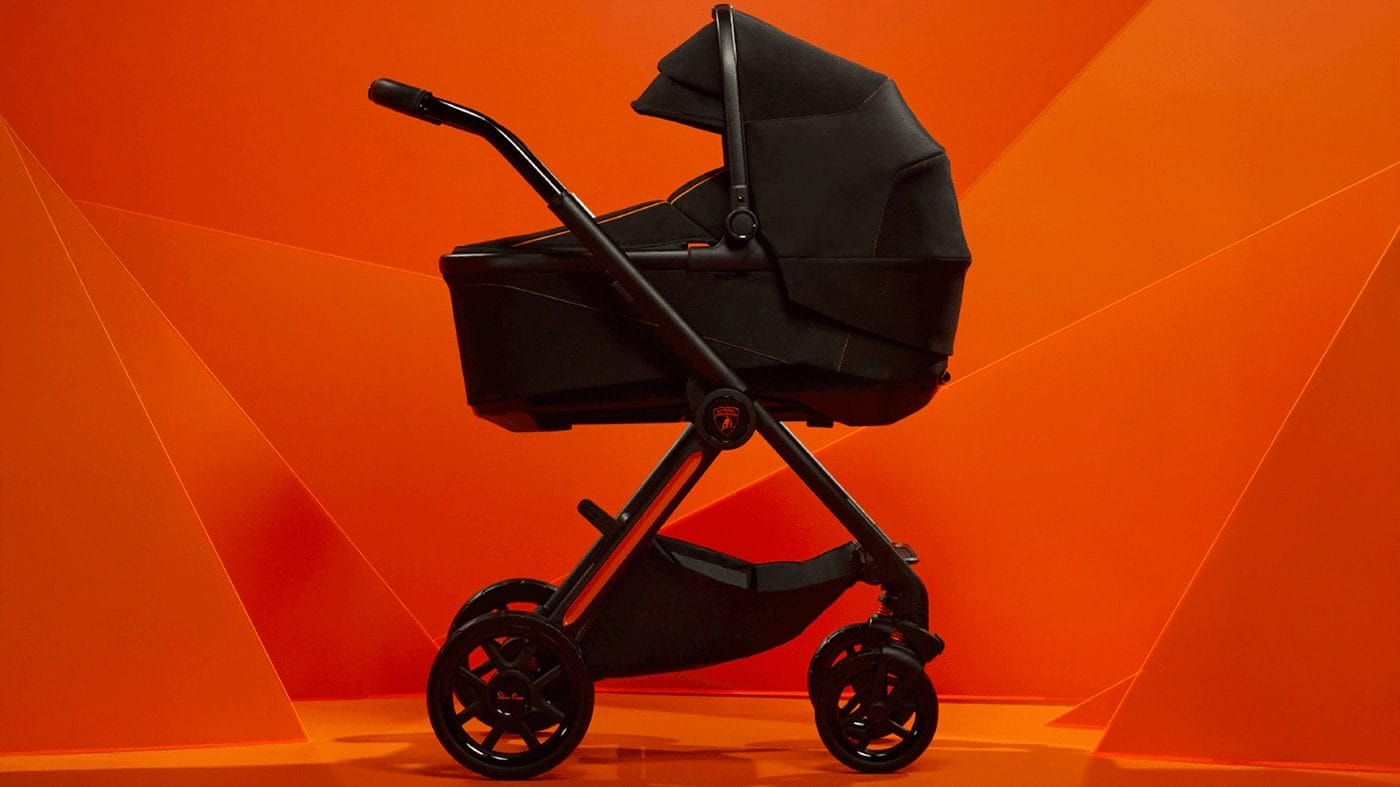 Lamborghini And Silver Cross Luxury Stroller In Stunning Design